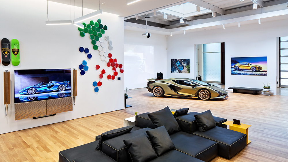 Lamborghini Introduces its Bespoke Luxury VIP Lounge to the New York City