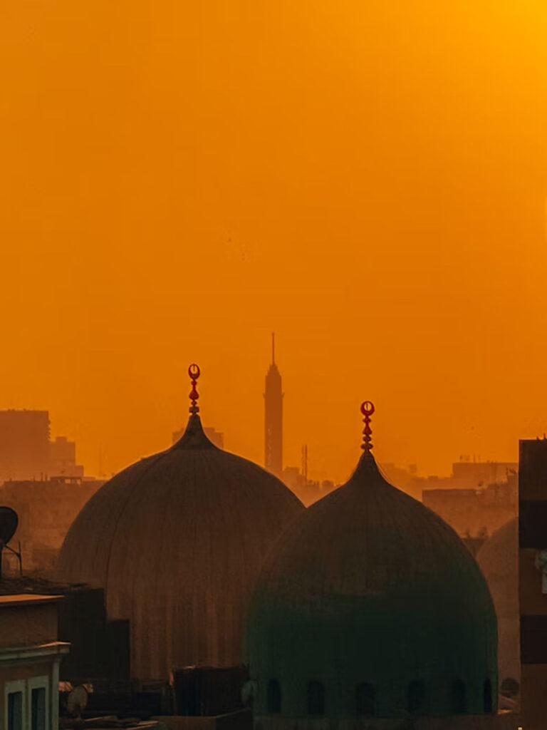 Sunset in Cairo